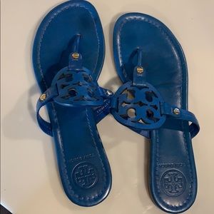 Tory Burch Miller blue sandals
